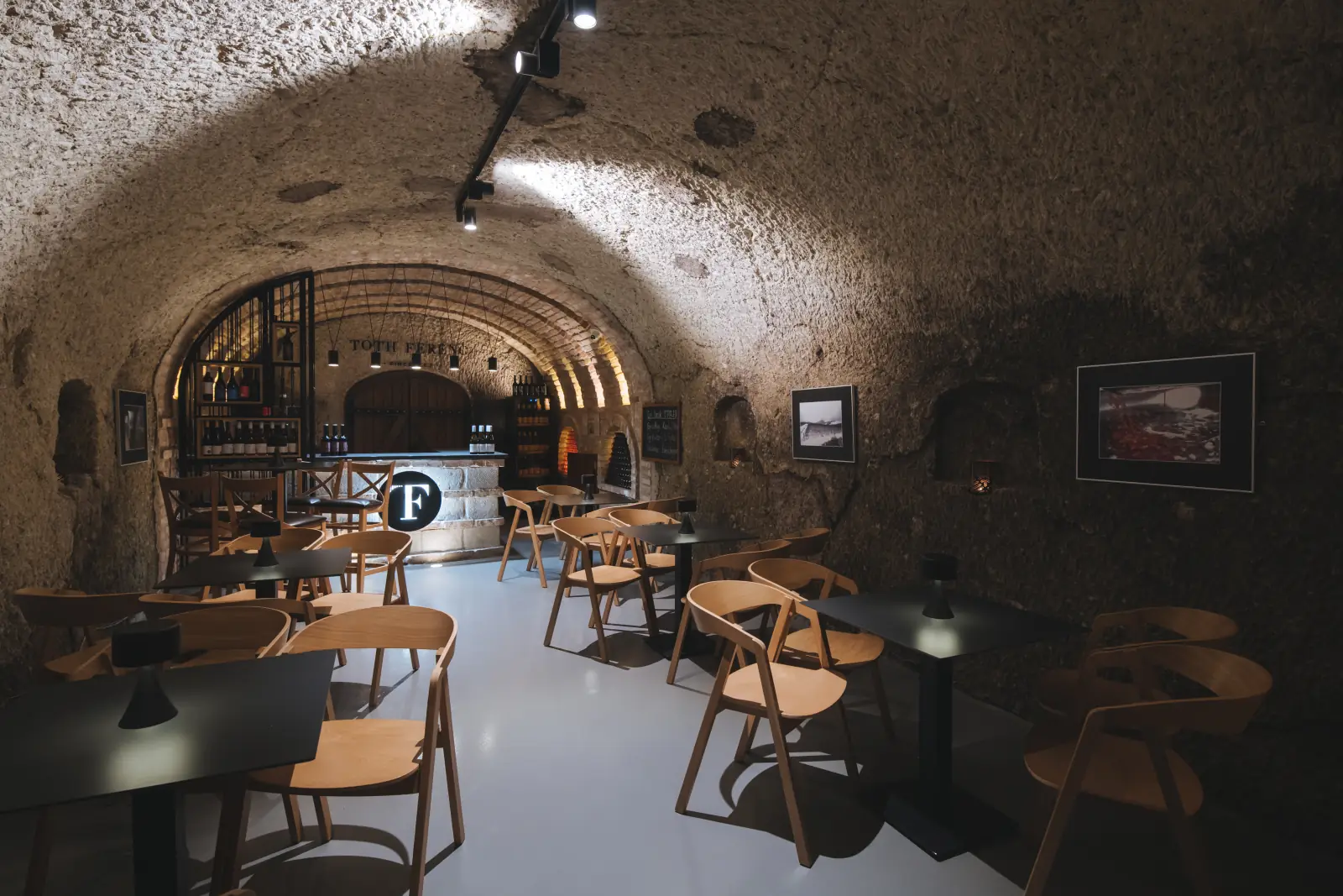 The tasting space of Cellar No. 46